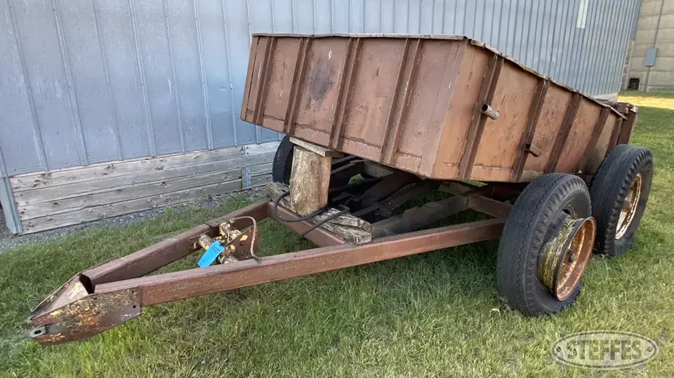 Shop Built End Dump Trailer