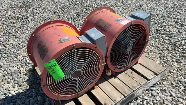 (2) Caldwell F8-312 bin fans