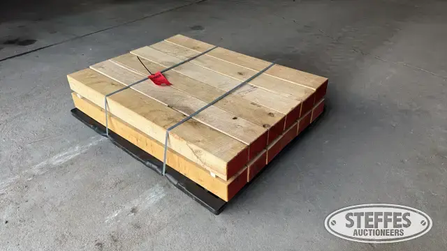 (12) pcs. white oak cribbing