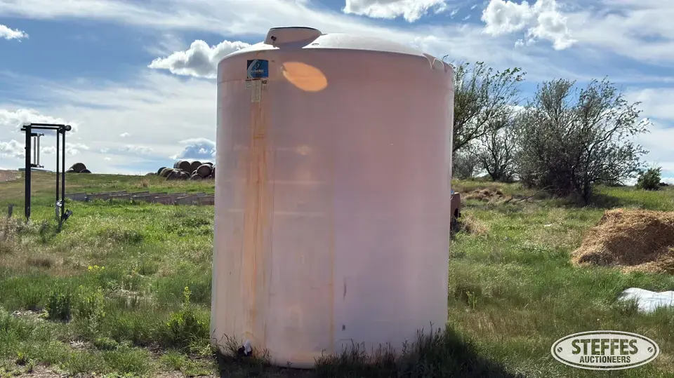 Ace Roto-Mold 3,000 gal. poly tank