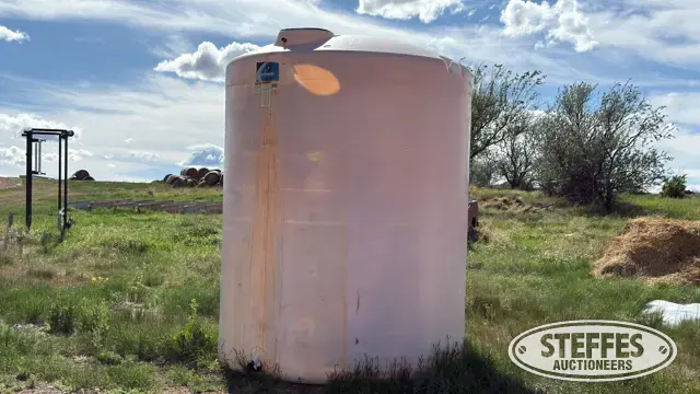 Ace Roto-Mold 3,000 gal. poly tank