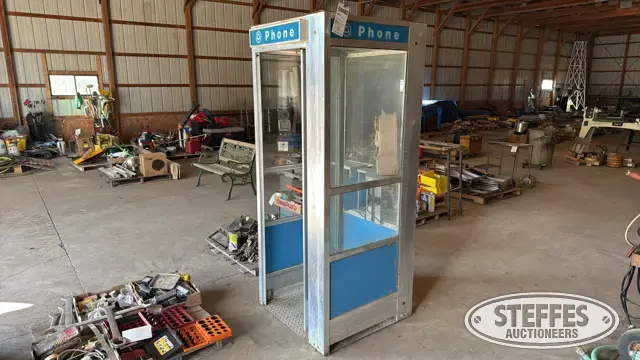 Phone booth & pay phone