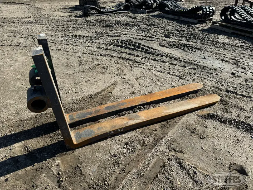 (2) HD forklift forks Ag Equipment Part