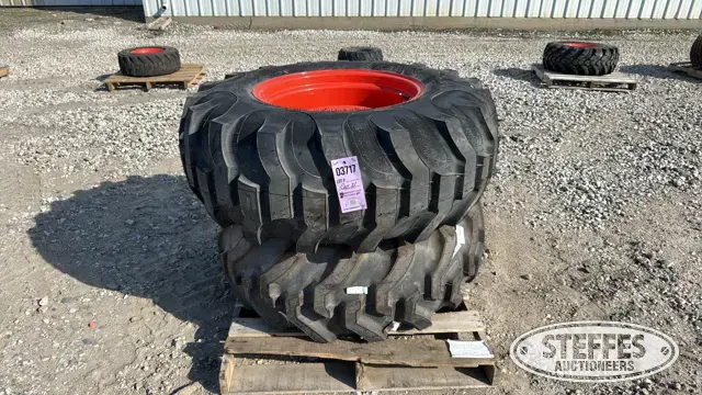 (2) 17.5L-24 tires