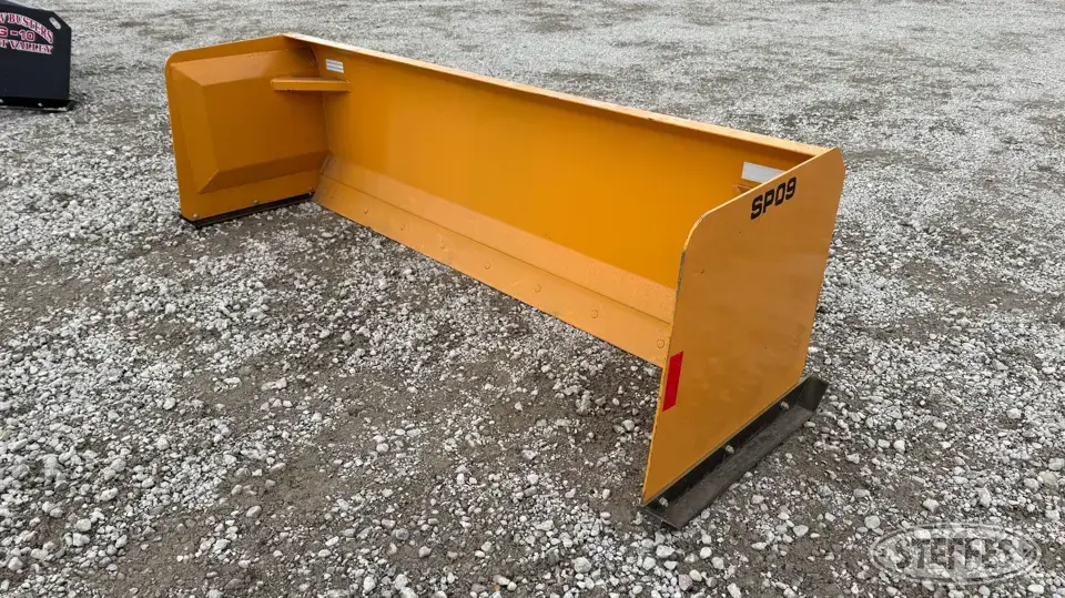 2025 Industrias America SP09 Skid Steer Snow Pushers and Snowblower