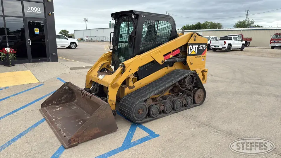 2017 CAT 277D Tracked Skid Steer
