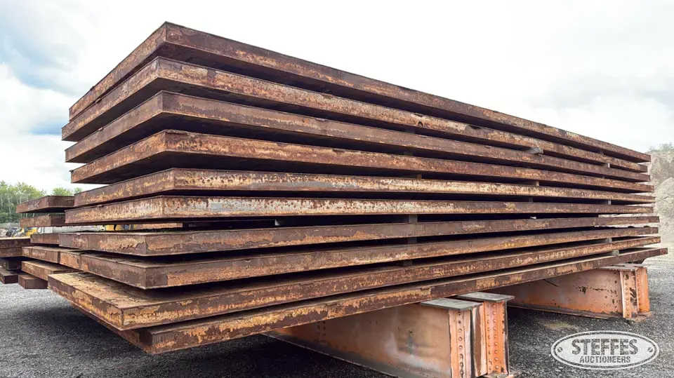 (3) Rigging mats Construction Support Item