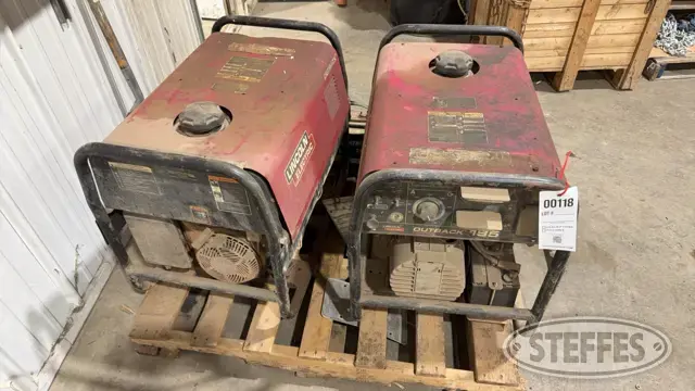 (2) Lincoln Electric Outback 185