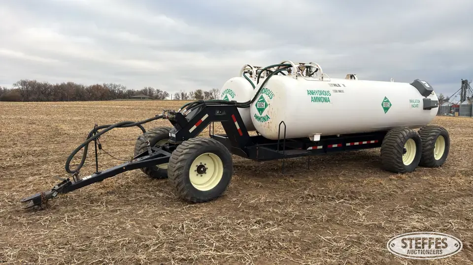 B-B tandem NH3 cart NH3 Trailers-Tank