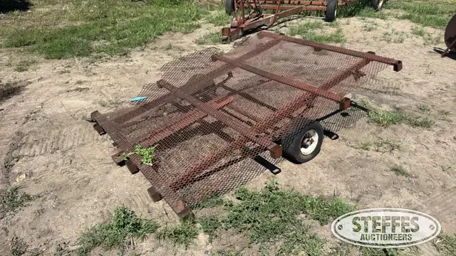 Shop-built trailer