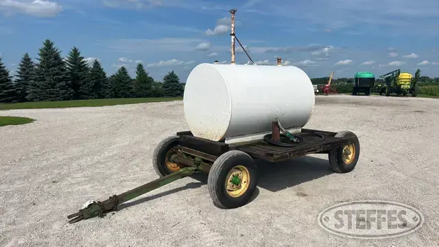 Shop-built fuel trailer