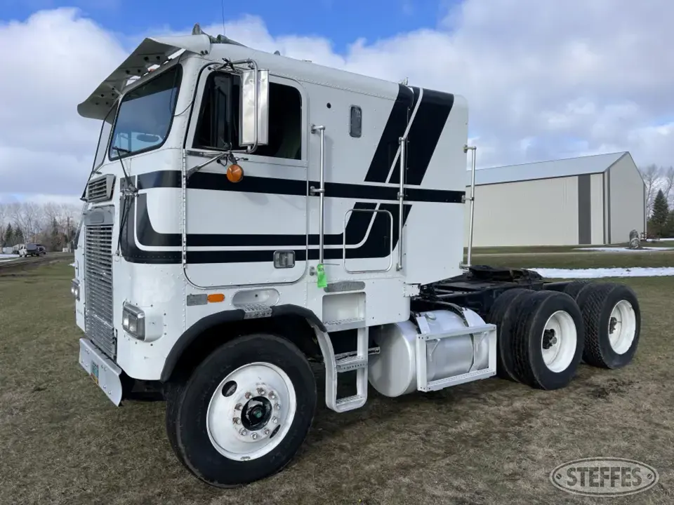 1986 Freightliner FLT Cabover Truck with Sleeper