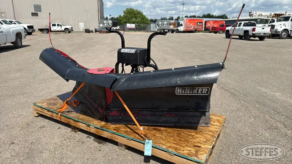 Hiniker Skid Steer Snow Pushers and Snowblower