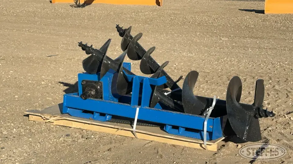 Giyi Skid Steer Augers-Post Driver