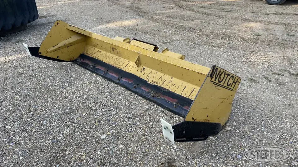 Notch Skid Steer Snow Pushers and Snowblower