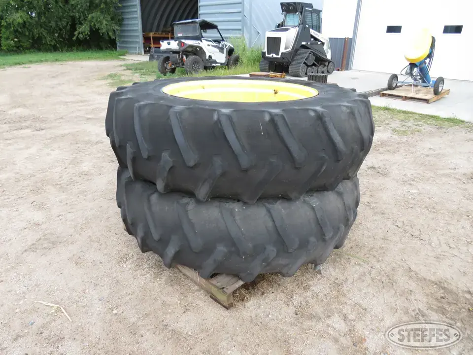 (2) 18.4-38 tires Tractor-Implement Tire