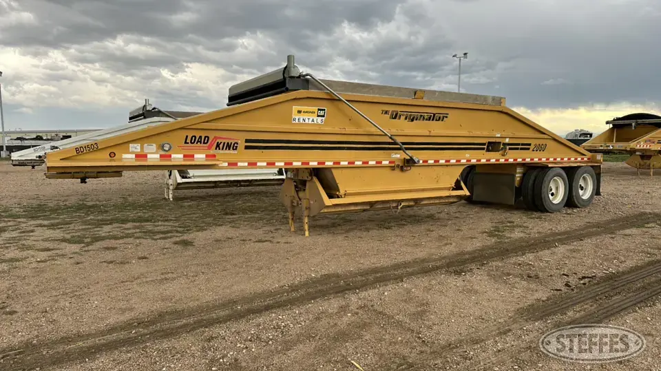 2015 Load King 2060-40-2 Belly Dump Trailer