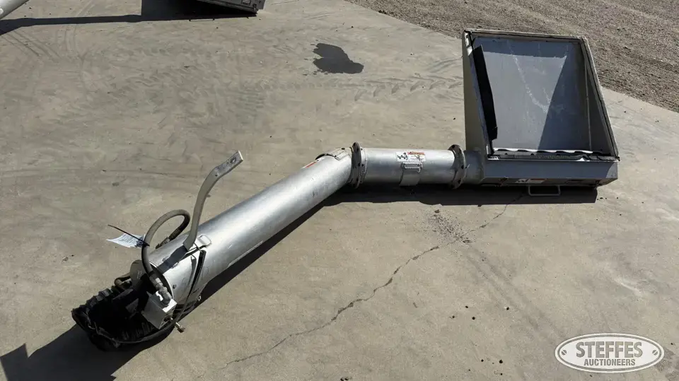(2) Michel's Industries hopper augers Transfer-Jump Augers and Conveyor