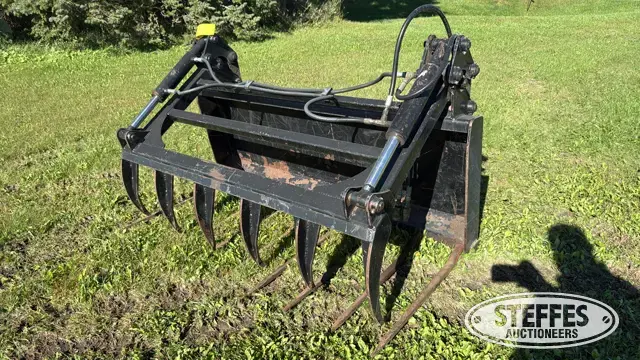 Horst skid steer grapple bucket