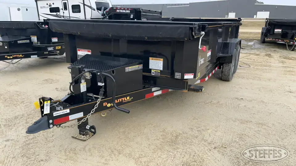 2022 Doolittle Master Dump 8216 Low Pro Bumper Dump Trailer