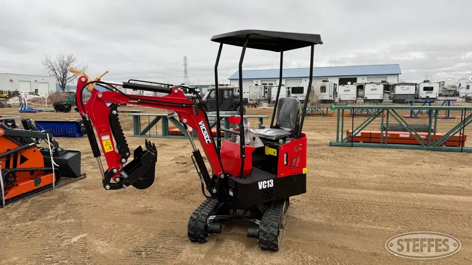 2026 VISEC VC13 Mini-Excavator