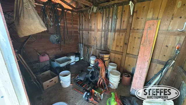 Contents of shed