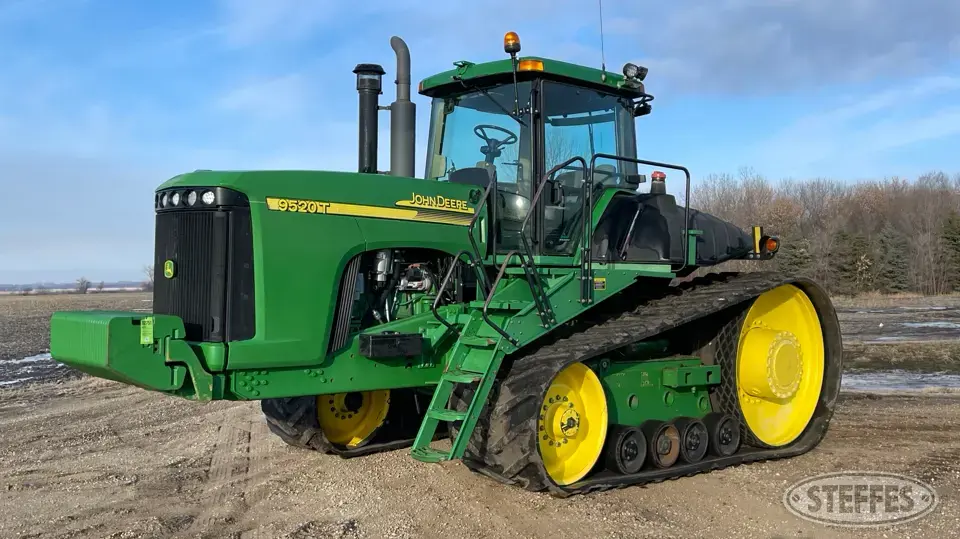 2002 John Deere 9520T Track Tractor