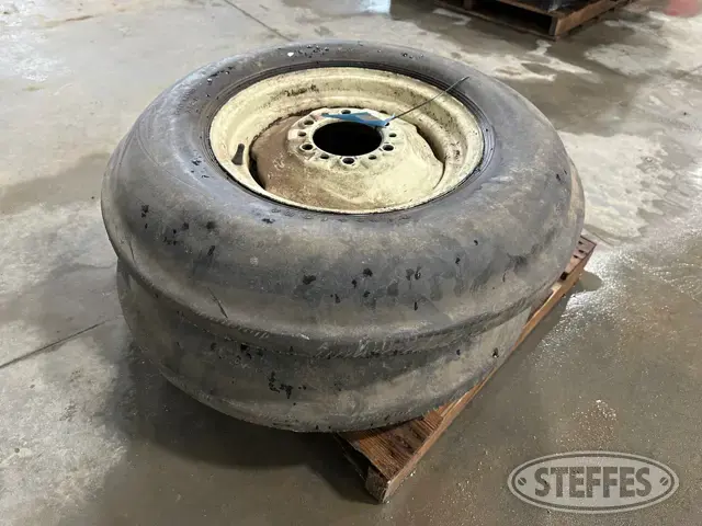(2) Firestone 7.50-16 single rib tires