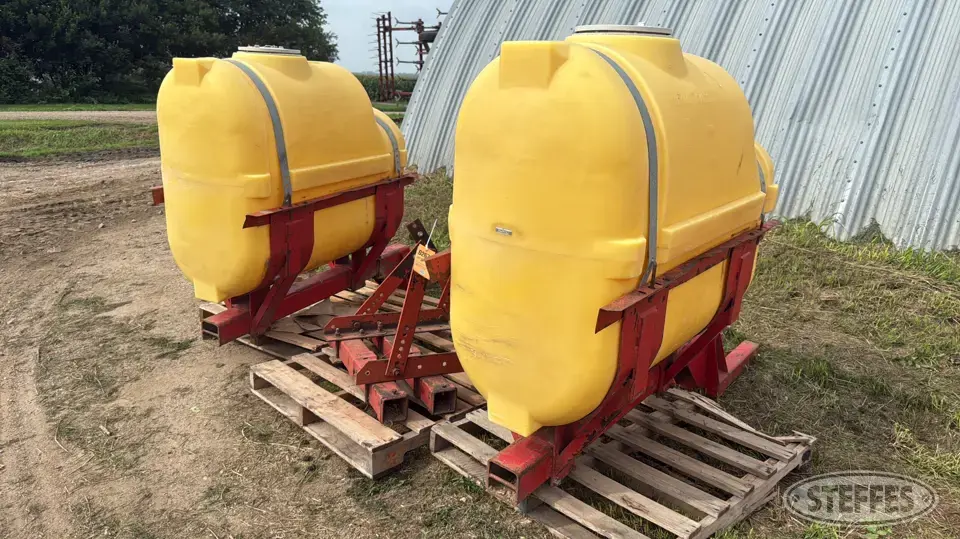 (2) Raven saddle tanks Liquid Fertilizer Tank