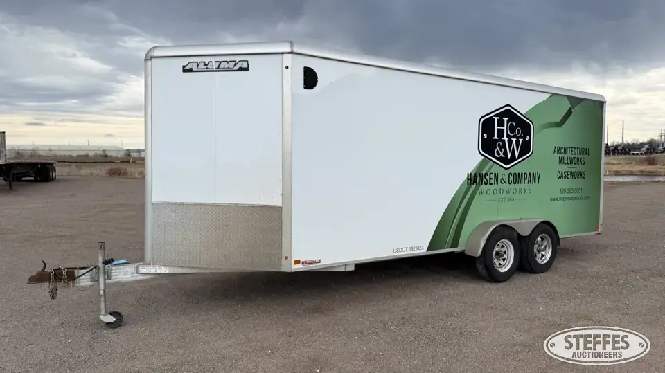 2019 Aluma Enclosed Cargo Trailer