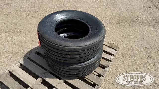 (2) Treadura 11L-15 implement tires