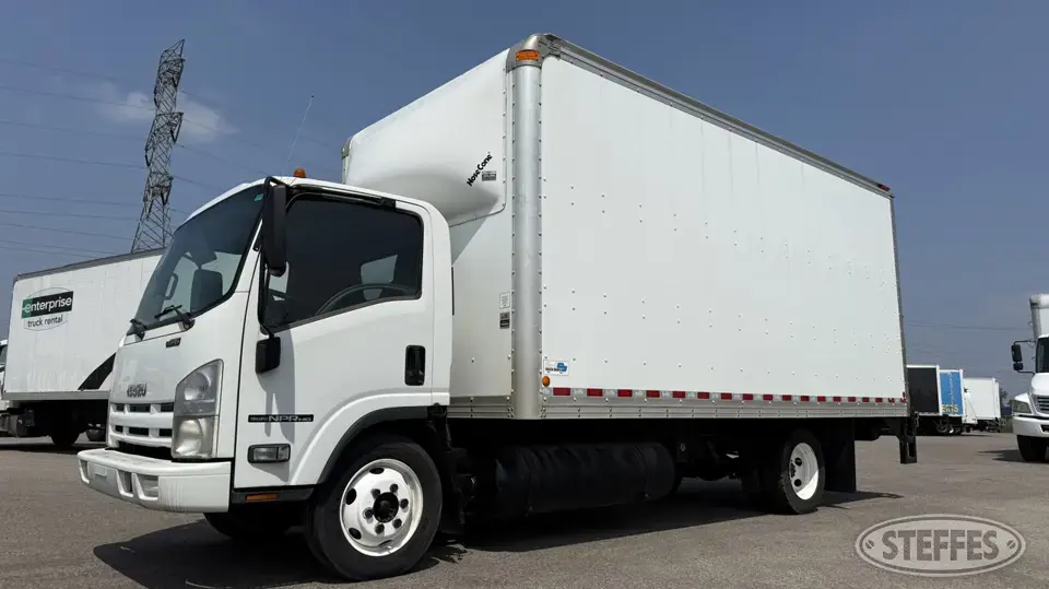 2013 Isuzu NPR HD Van Truck