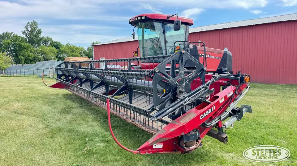 2008 Case IH WD1203 Self-Propelled Windrower