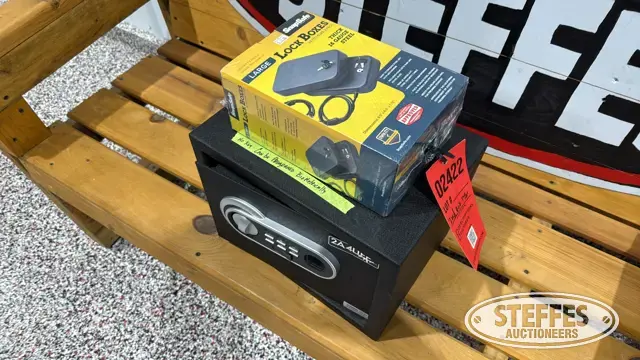 Snap safe lock box & biometric safe