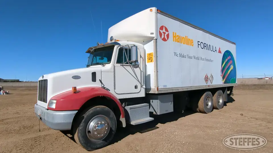 1997 Peterbilt 330 Tandem Boxed Truck
