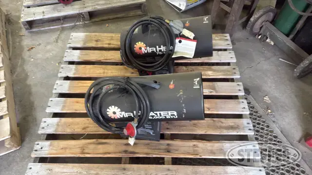 (2) Mr. Heater LP heaters