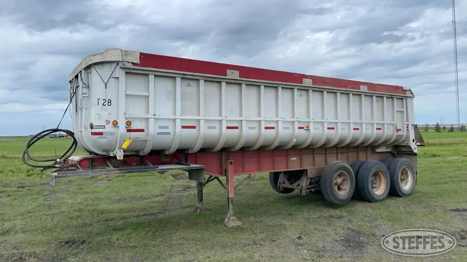 1968 Fruehauf End Dump Trailer