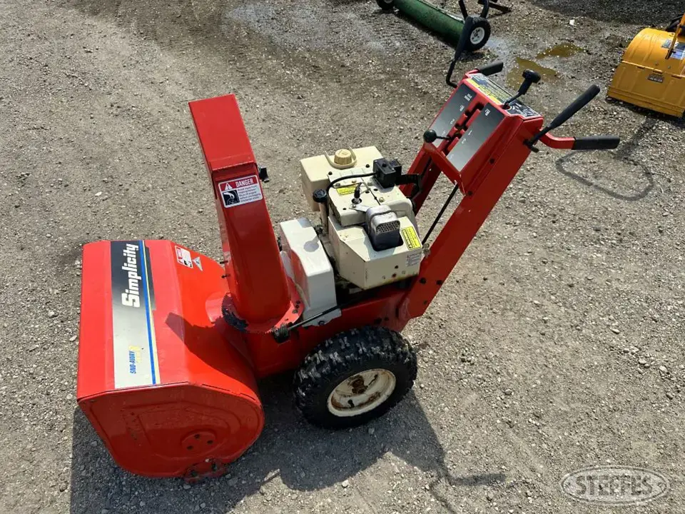 Simplicity Sno-Way 8 Snowblowers-Other