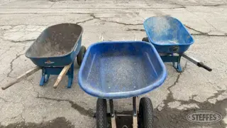 Steffes Group | (3) Wheelbarrows