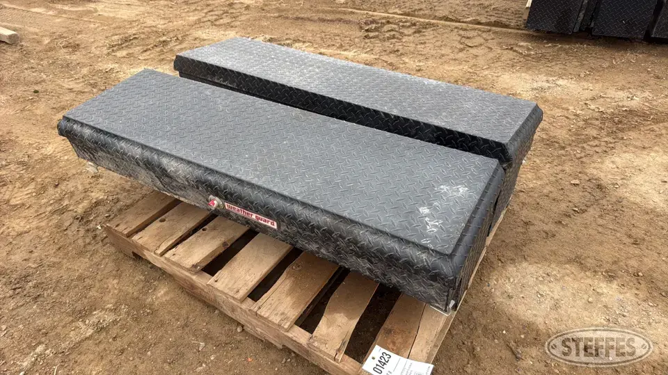 (2) Weather Guard toolboxes Truck-Trailer Part
