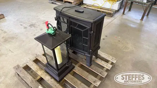Electric fireplace heater