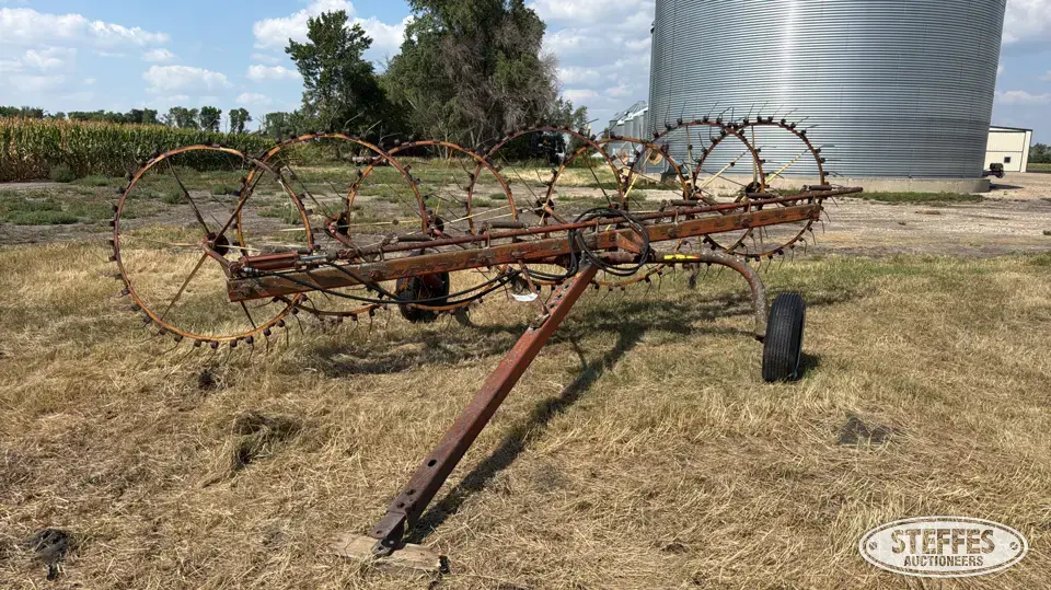 Wheel rake