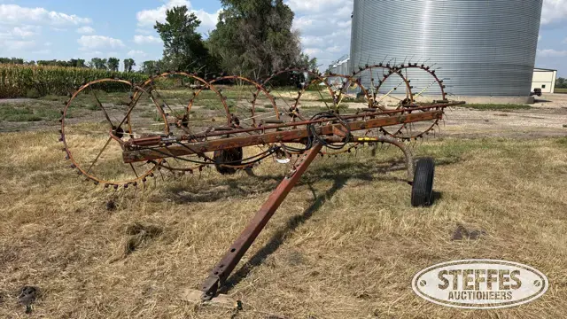 Wheel rake