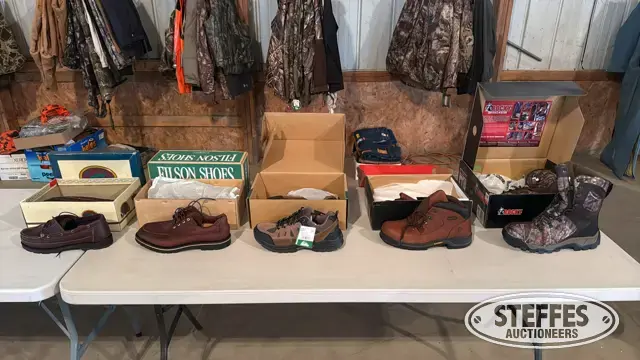 (5) Pairs of boots & shoes