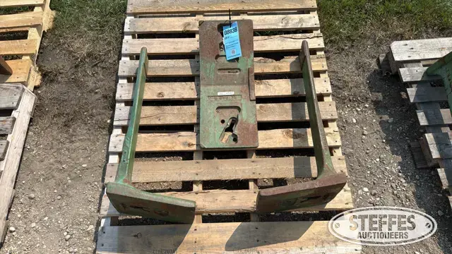 John Deere weight brackets & slab weight