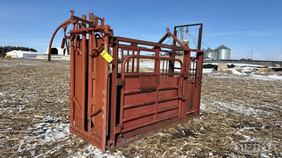 Cattle chute Squeeze Chute