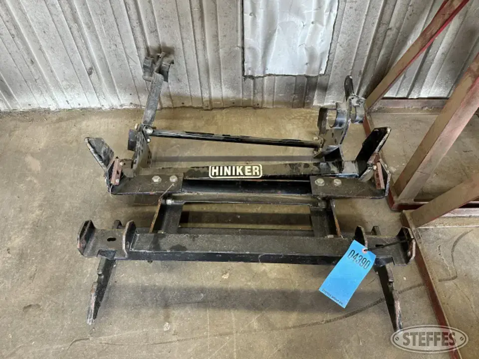 Hiniker Skid Steer Snow Pushers and Snowblower
