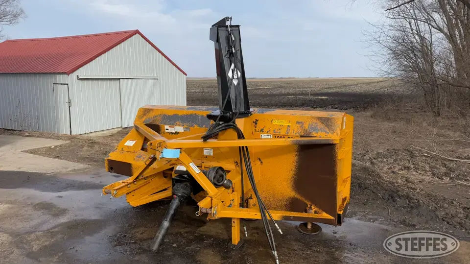 Lorenz 9109 3 Pt. Snowblower