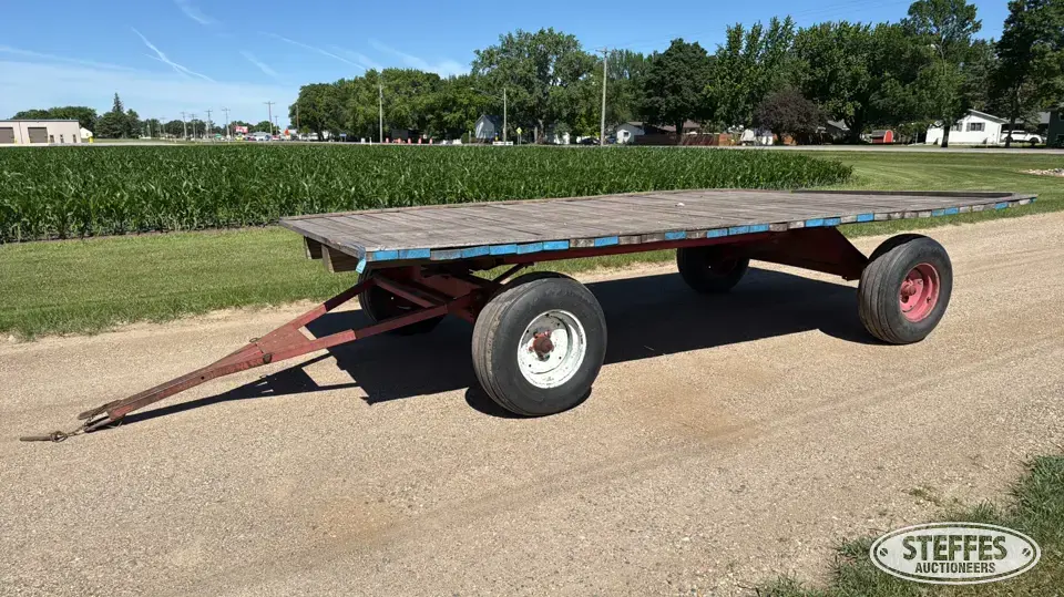 Flat rack Bale Transportation