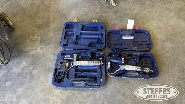 (2) Lincoln Electric grease guns